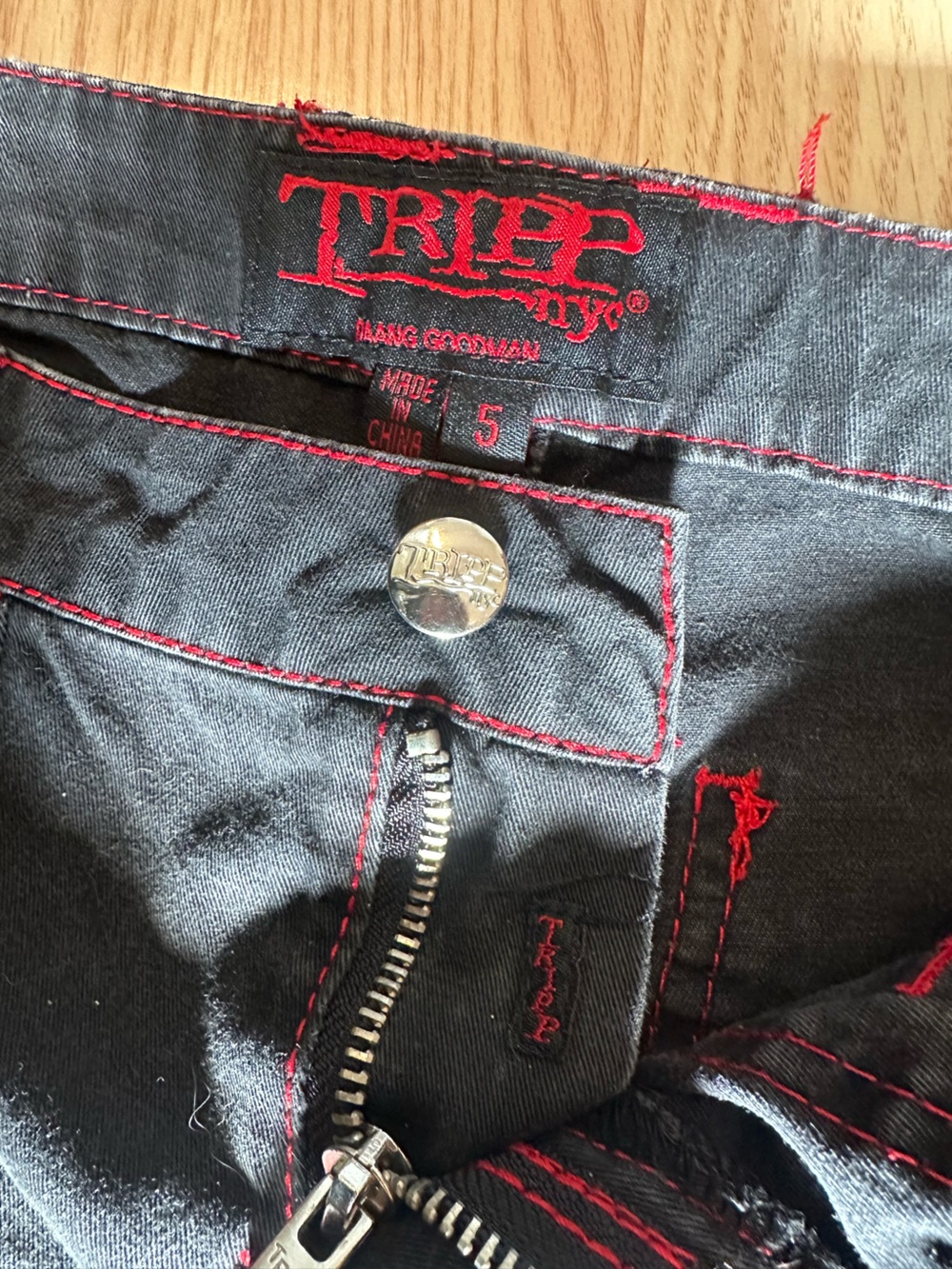 Vintage RARE TRIPP Raver Pants - Picture 3 of 6